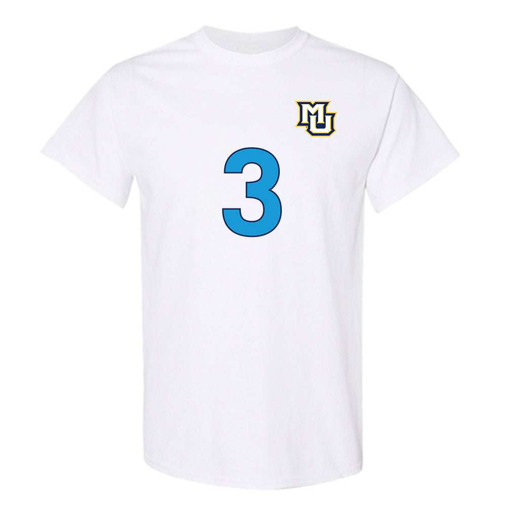 Marquette - NCAA Women's Lacrosse : Tessa Boehm - Replica Shersey T-Shirt-0