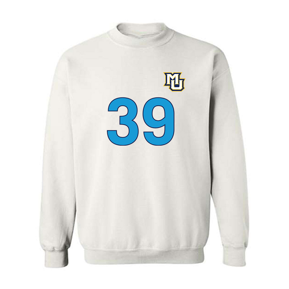 Marquette - NCAA Women's Lacrosse : Sofia Grace Mazariegos - Replica Shersey Crewneck Sweatshirt