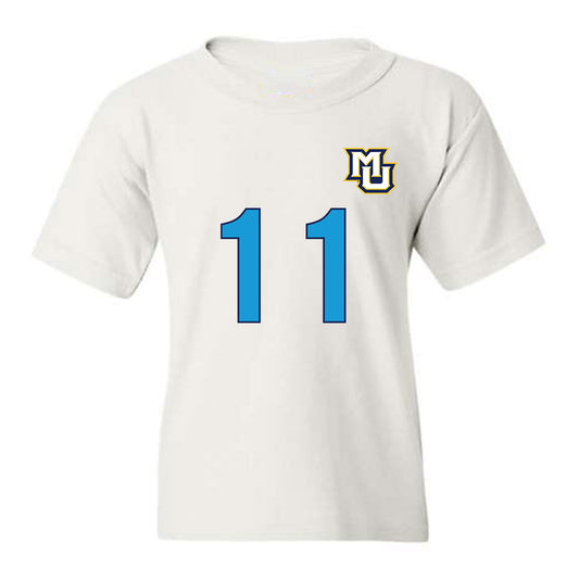 Marquette - NCAA Women's Lacrosse : Laila Johnson - Replica Shersey Youth T-Shirt