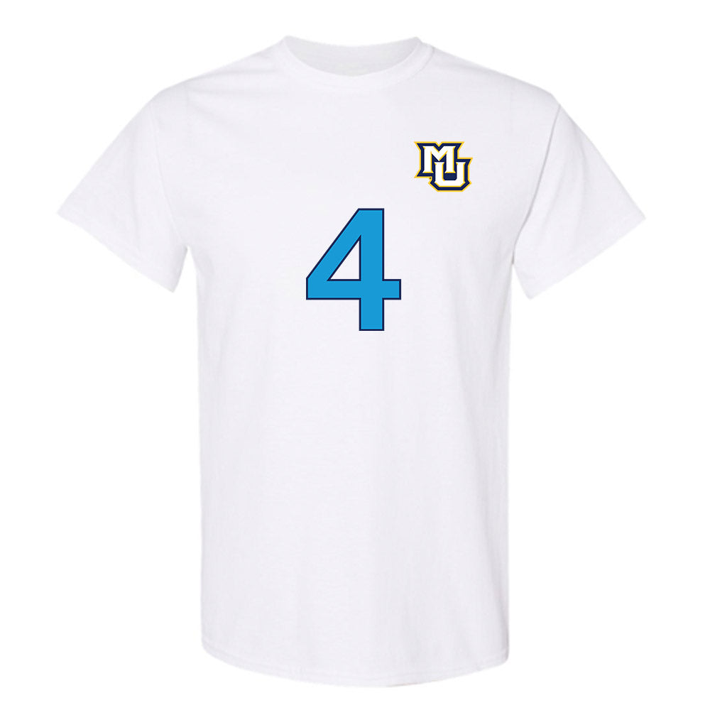 Marquette - NCAA Women's Lacrosse : Dani Serrano - Replica Shersey T-Shirt-0