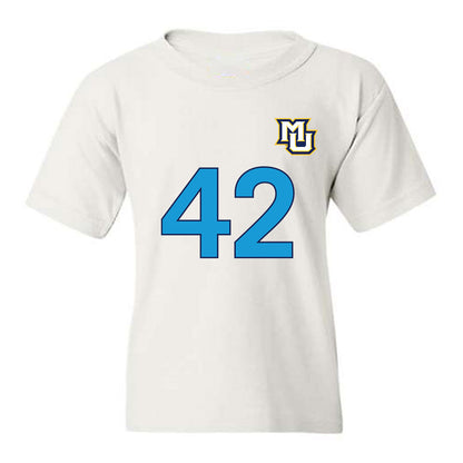 Marquette - NCAA Women's Lacrosse : Annabel Carlin - Replica Shersey Youth T-Shirt-0