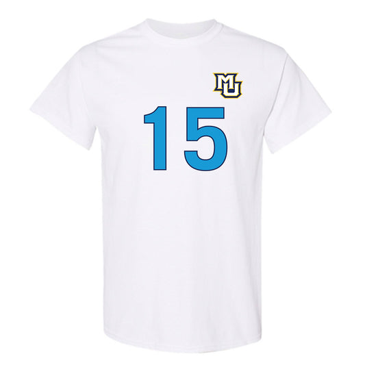 Marquette - NCAA Women's Lacrosse : Mckenna Farrell - Replica Shersey T-Shirt