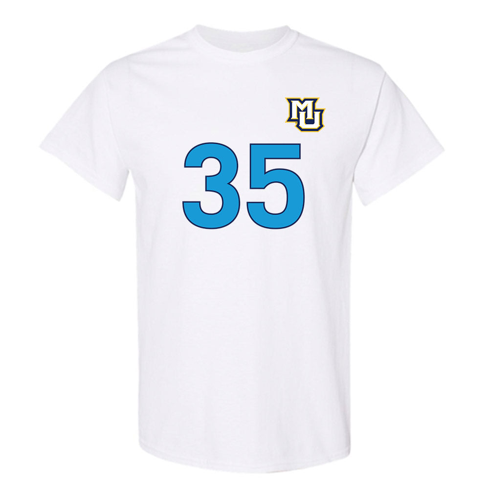 Marquette - NCAA Women's Lacrosse : Eliza Agate - Replica Shersey T-Shirt-0