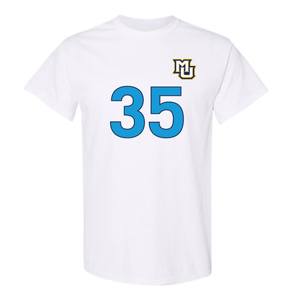 Marquette - NCAA Women's Lacrosse : Eliza Agate - Replica Shersey T-Shirt-0