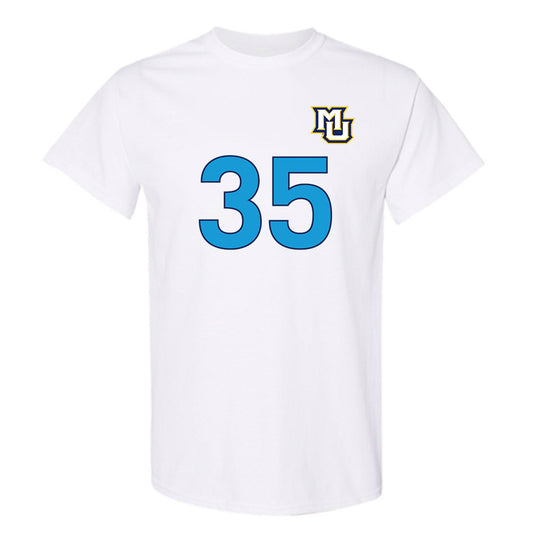 Marquette - NCAA Women's Lacrosse : Eliza Agate - Replica Shersey T-Shirt-0