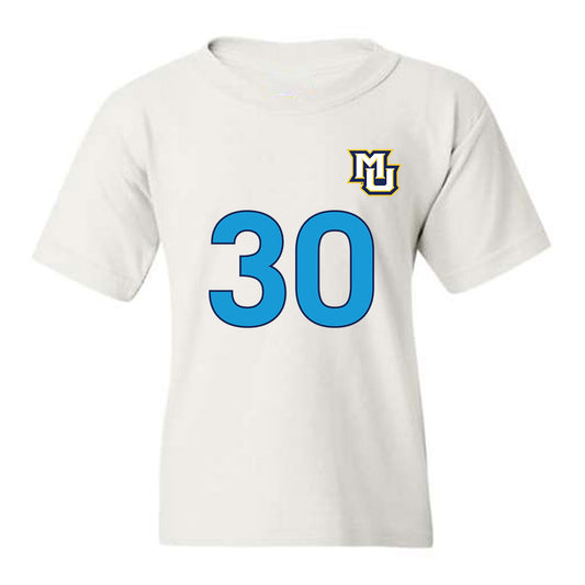 Marquette - NCAA Women's Lacrosse : Abigail Brackett - Replica Shersey Youth T-Shirt