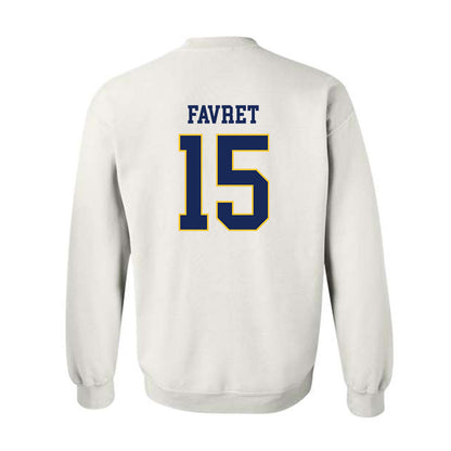 Marquette - NCAA Women's Soccer : Cecilia Favret - Replica Shersey Crewneck Sweatshirt