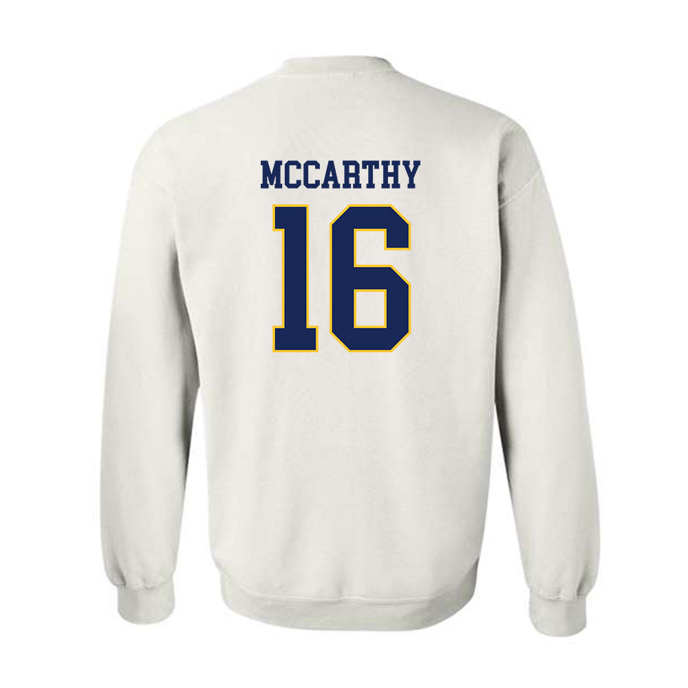 Marquette - NCAA Women's Soccer : Emily McCarthy - Replica Shersey Crewneck Sweatshirt