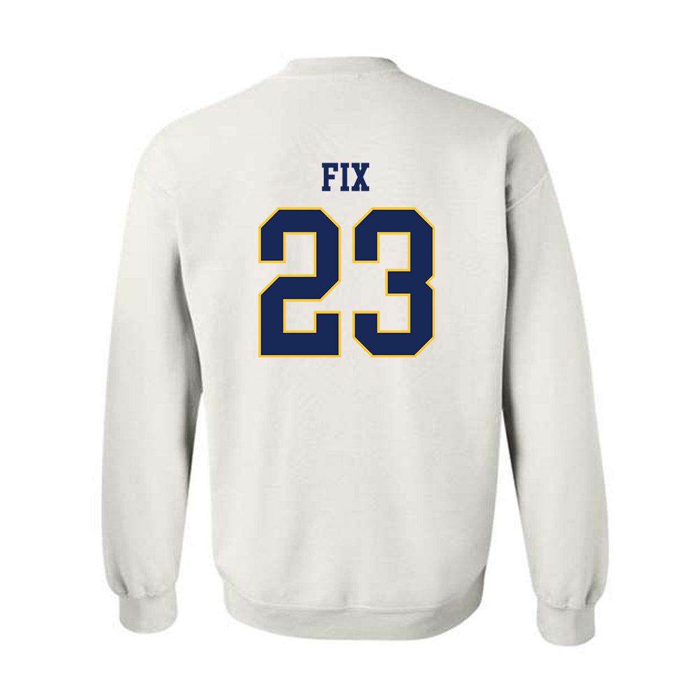 Marquette - NCAA Women's Soccer : Emily Fix - Replica Shersey Crewneck Sweatshirt-1