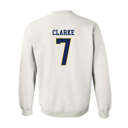 Marquette - NCAA Women's Soccer : Kiara Clarke - Replica Shersey Crewneck Sweatshirt