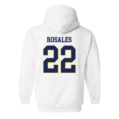 Marquette - NCAA Women's Soccer : Carisma Rosales - Replica Shersey Hooded Sweatshirt