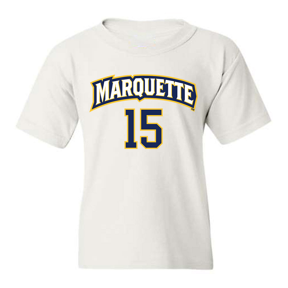 Marquette - NCAA Women's Soccer : Cecilia Favret - Replica Shersey Youth T-Shirt