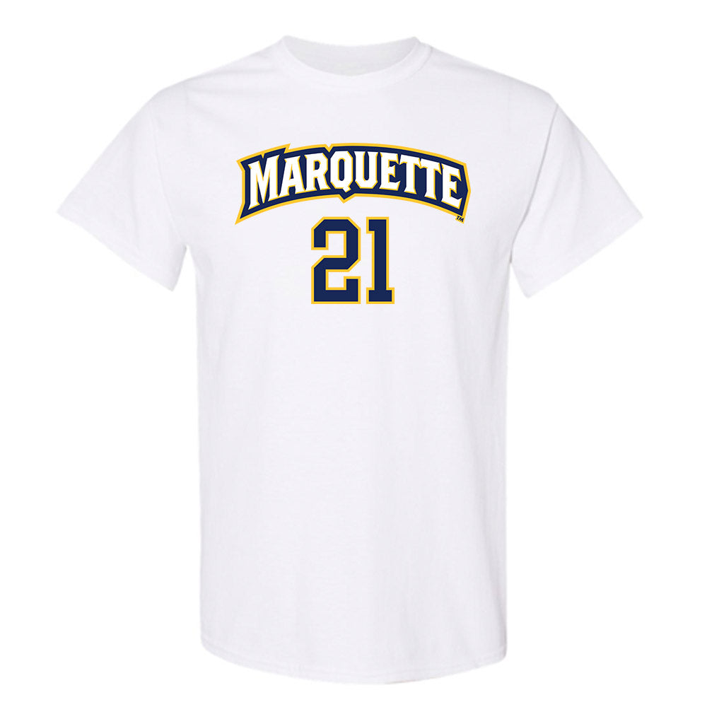 Marquette - NCAA Women's Soccer : Kiley McMinn - Replica Shersey T-Shirt-0