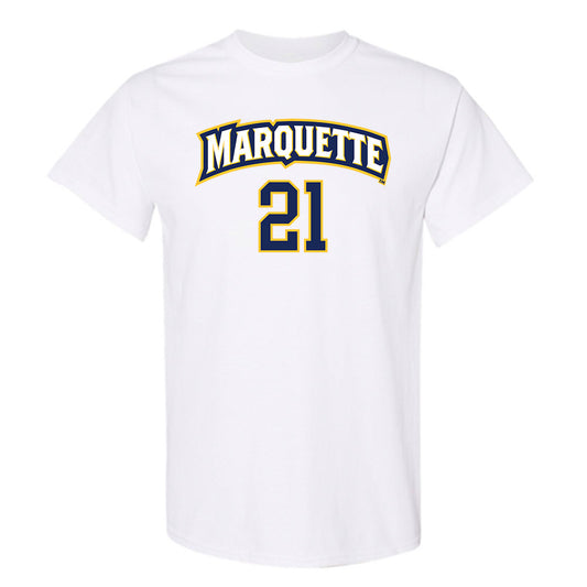 Marquette - NCAA Women's Soccer : Kiley McMinn - Replica Shersey T-Shirt-0