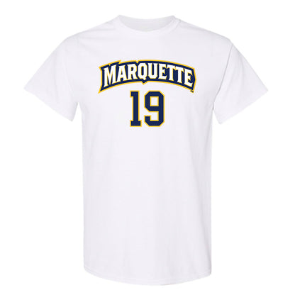 Marquette - NCAA Women's Soccer : Meg Decker - Replica Shersey T-Shirt-0