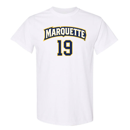Marquette - NCAA Women's Soccer : Meg Decker - Replica Shersey T-Shirt-0