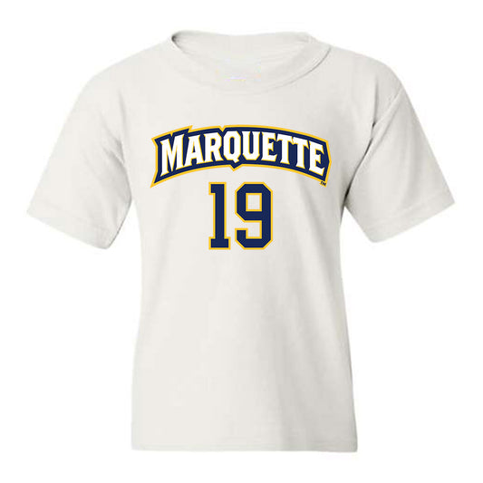 Marquette - NCAA Women's Soccer : Rielly Chesna - Replica Shersey Youth T-Shirt