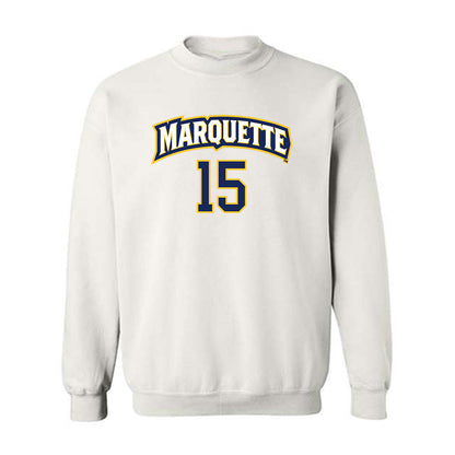 Marquette - NCAA Women's Soccer : Cecilia Favret - Replica Shersey Crewneck Sweatshirt