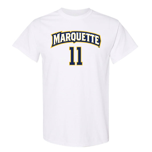 Marquette - NCAA Women's Soccer : Paige Dziedzic - Replica Shersey T-Shirt-0