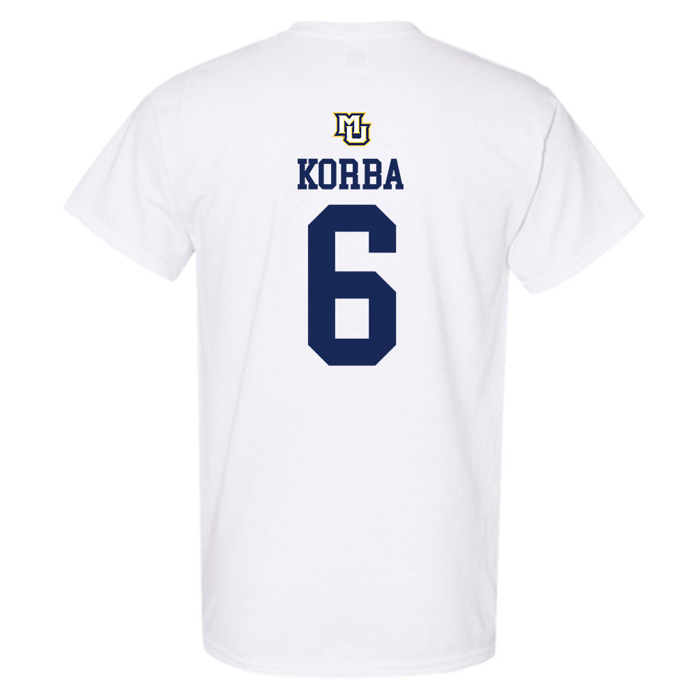 Marquette - NCAA Women's Volleyball : Alexandra Korba - Replica Shersey T-Shirt-1