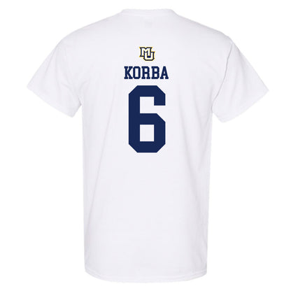 Marquette - NCAA Women's Volleyball : Alexandra Korba - Replica Shersey T-Shirt-1