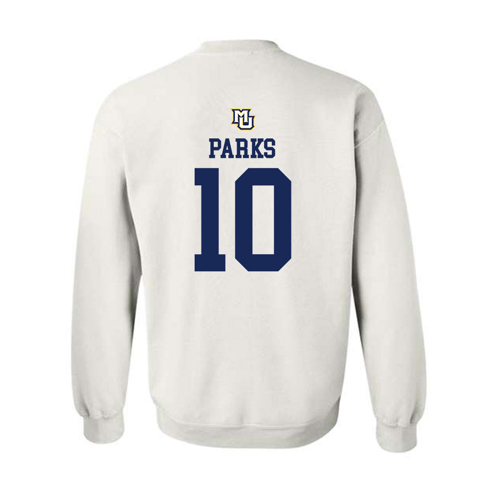 Marquette - NCAA Women's Volleyball : Emma Parks - Replica Shersey Crewneck Sweatshirt-1