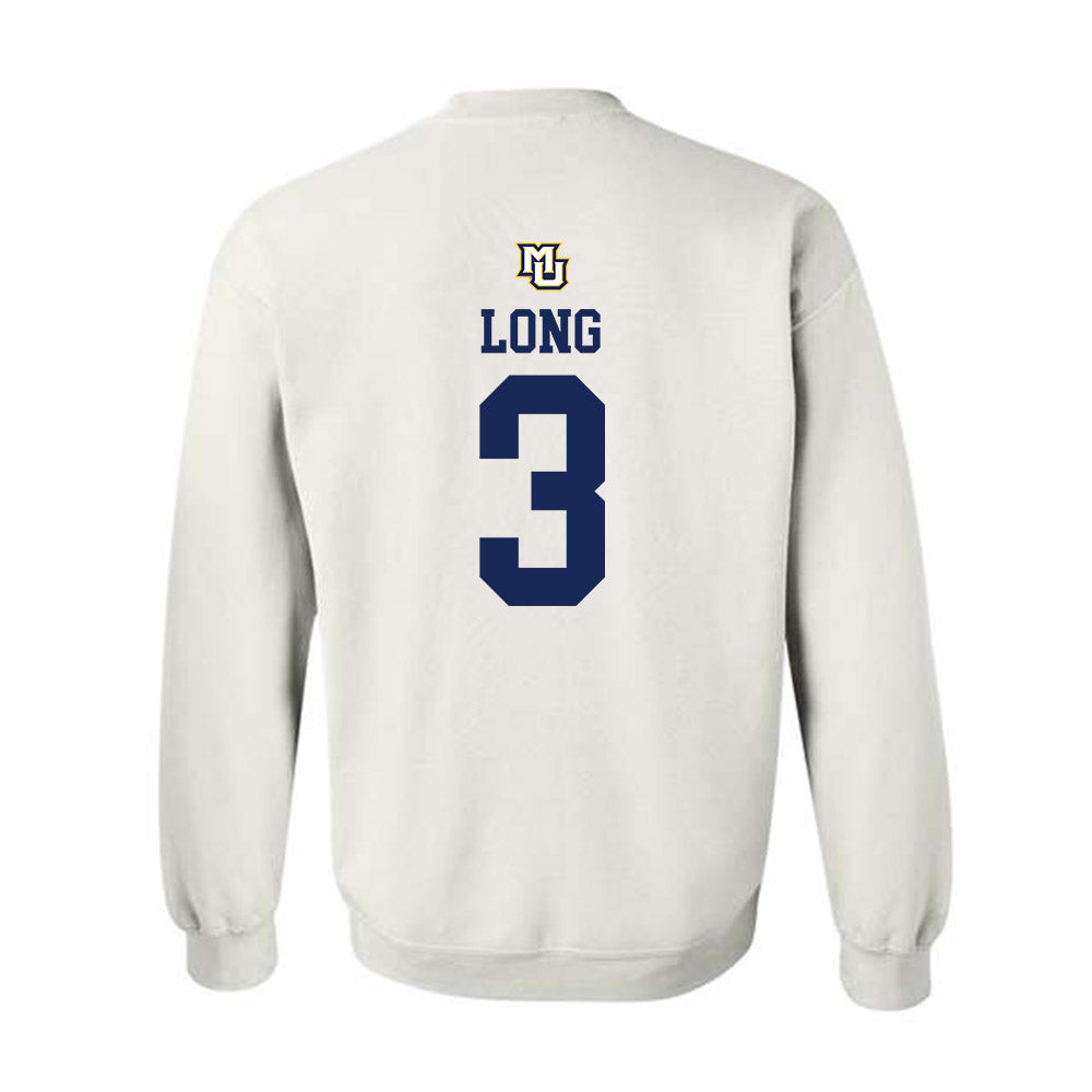 Marquette - NCAA Women's Volleyball : Malayah Long - Replica Shersey Crewneck Sweatshirt