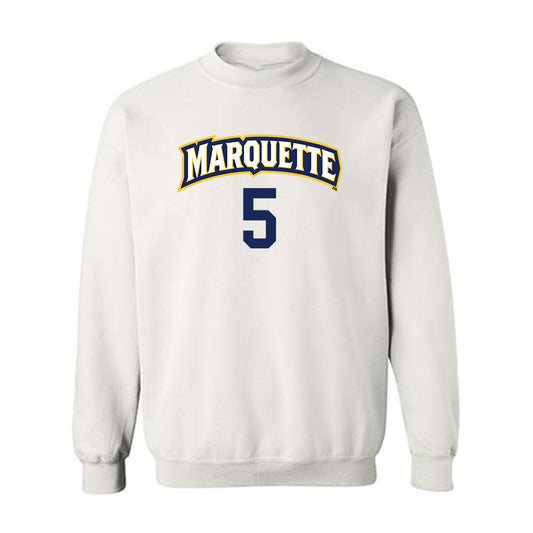 Marquette - NCAA Women's Volleyball : Calli Kenny - Replica Shersey Crewneck Sweatshirt