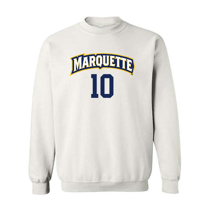 Marquette - NCAA Women's Volleyball : Emma Parks - Replica Shersey Crewneck Sweatshirt-0