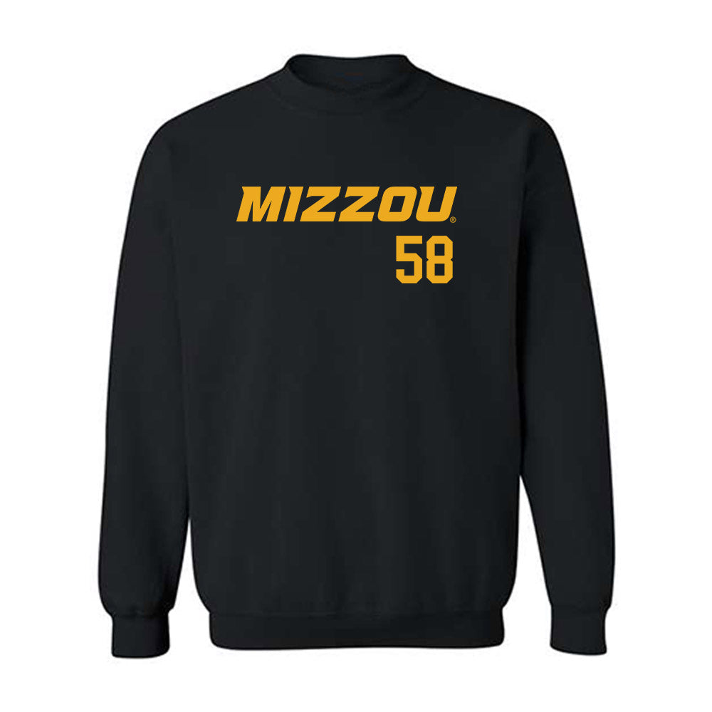 Missouri - NCAA Baseball : Seth McCartney - Replica Shersey Crewneck Sweatshirt-0
