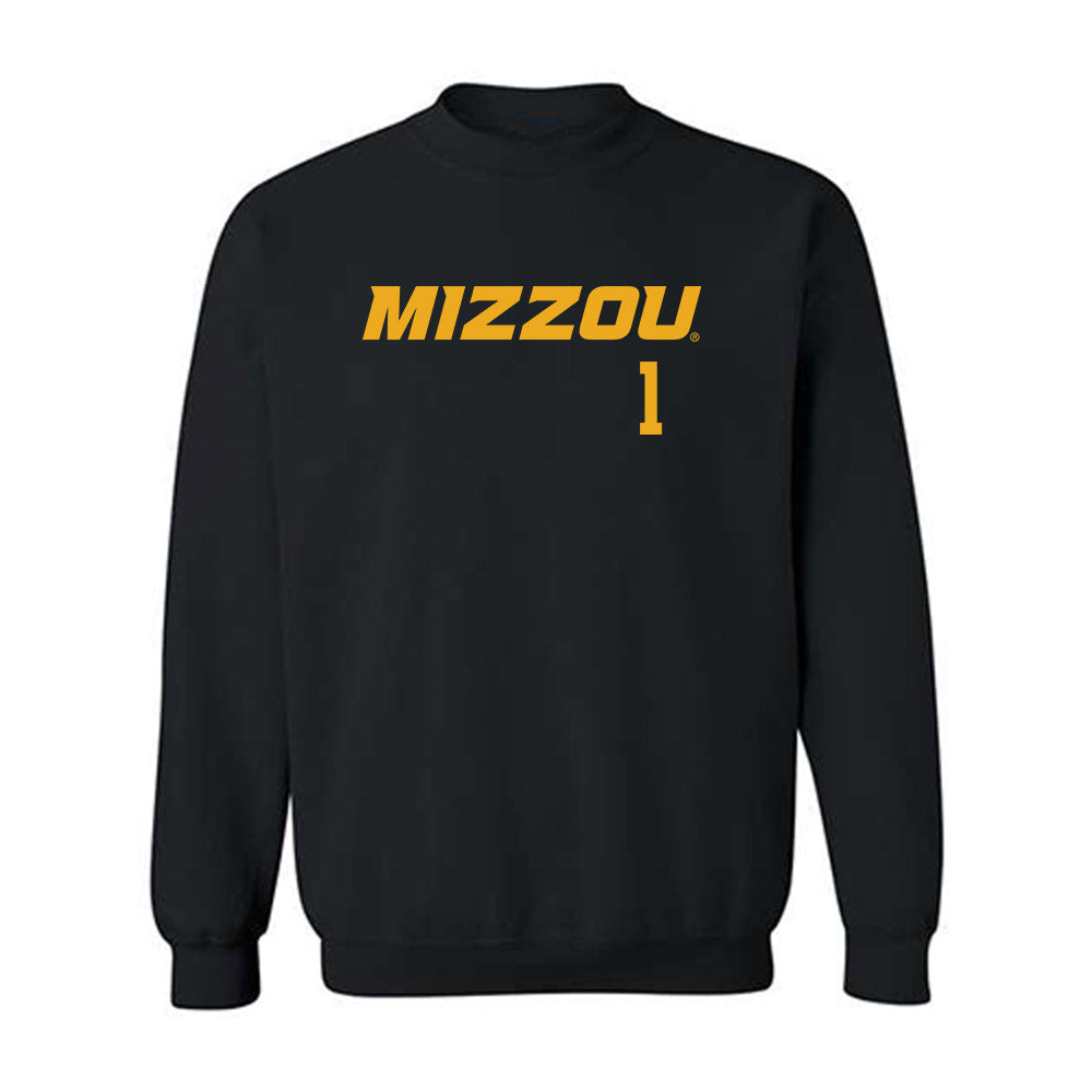 Missouri - NCAA Baseball : Cameron Benson - Replica Shersey Crewneck Sweatshirt-0
