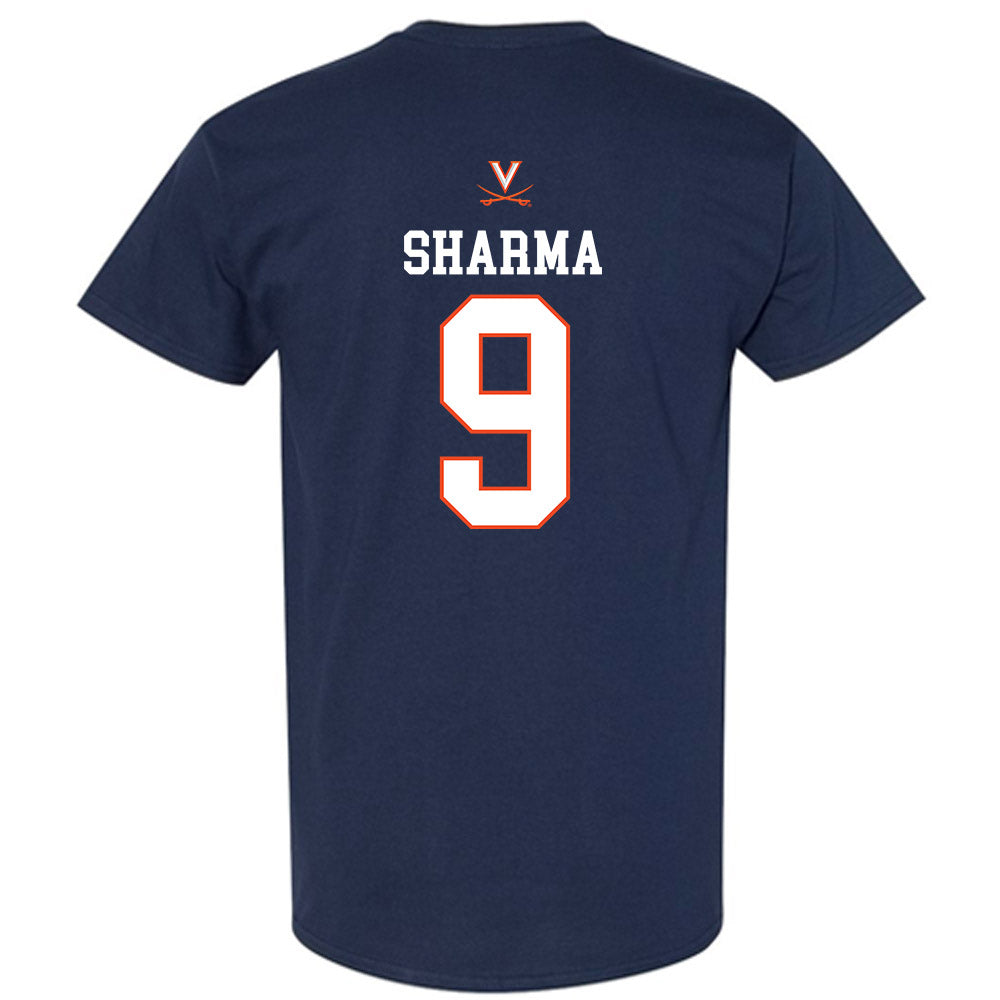 Virginia - NCAA Men's Basketball : Ishan Sharma - Replica Shersey T-Shirt