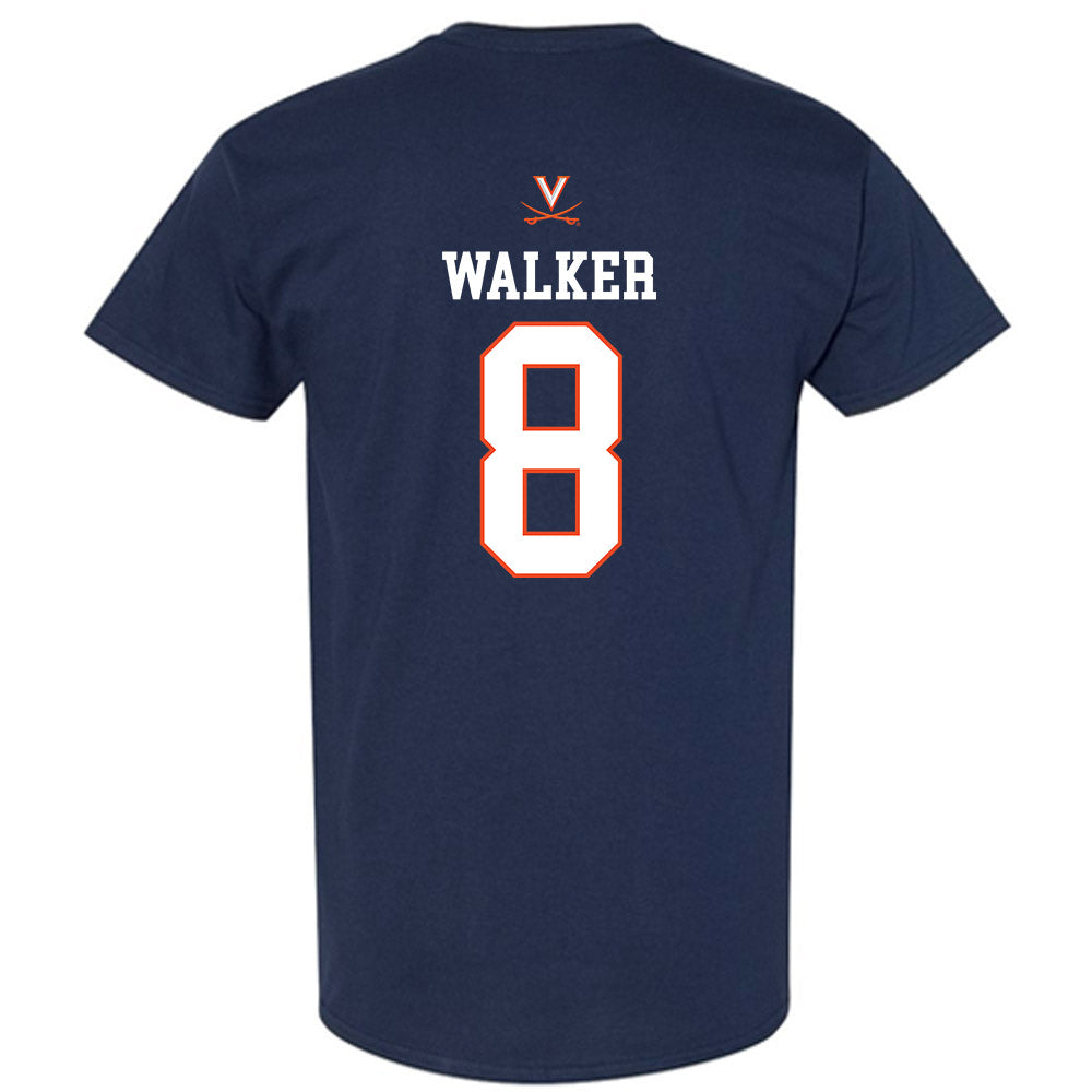 Virginia - NCAA Men's Basketball : Bryce Walker - Replica Shersey T-Shirt