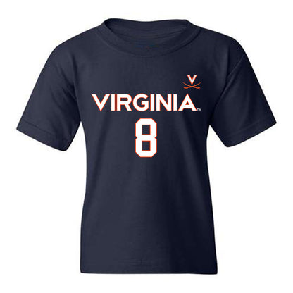 Virginia - NCAA Men's Basketball : Bryce Walker - Replica Shersey Youth T-Shirt