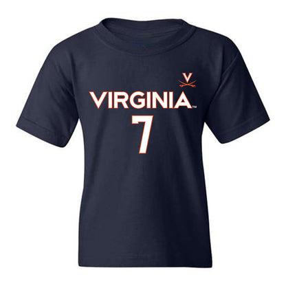 Virginia - NCAA Men's Basketball : Darrin Ames - Replica Shersey Youth T-Shirt