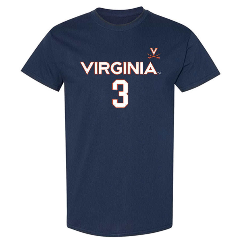 Virginia - NCAA Women's Basketball : Gabrielle White - Replica Shersey T-Shirt-0