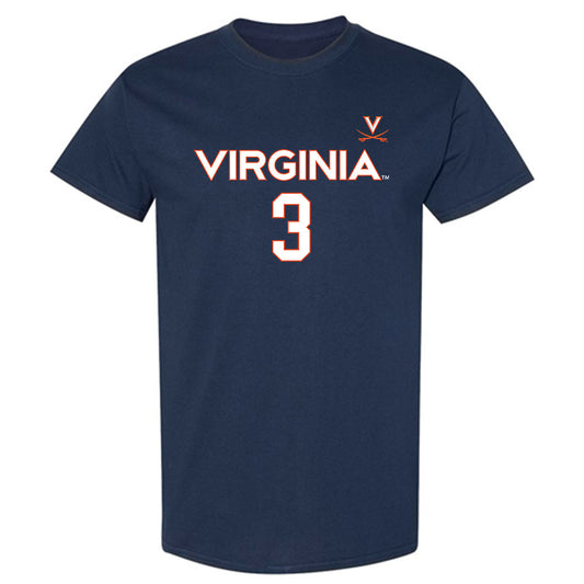 Virginia - NCAA Women's Basketball : Gabrielle White - Replica Shersey T-Shirt-0