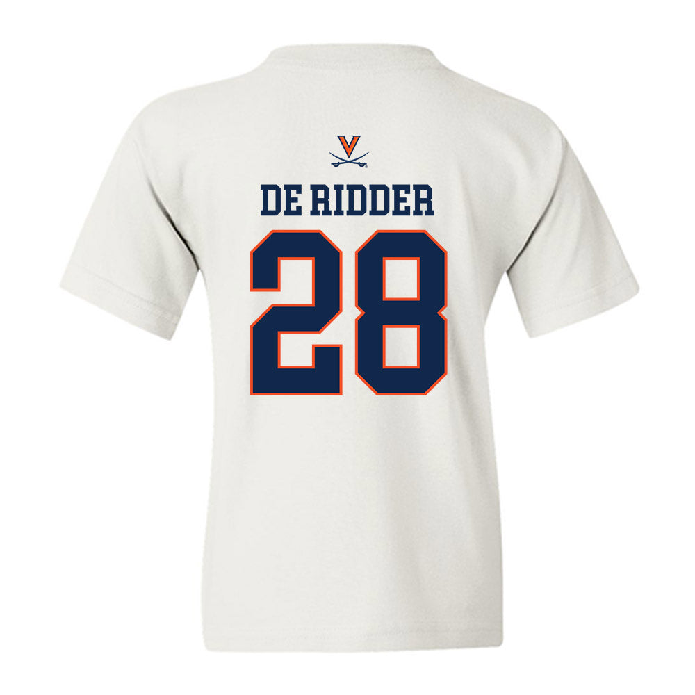 Virginia - NCAA Men's Basketball : Thijs De Ridder - Replica Shersey Youth T-Shirt-1