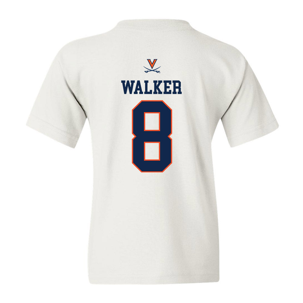 Virginia - NCAA Men's Basketball : Bryce Walker - Replica Shersey Youth T-Shirt