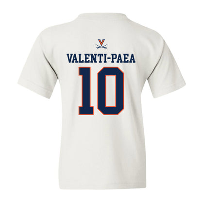 Virginia - NCAA Women's Basketball : Casey Valenti-Paea - Replica Shersey Youth T-Shirt