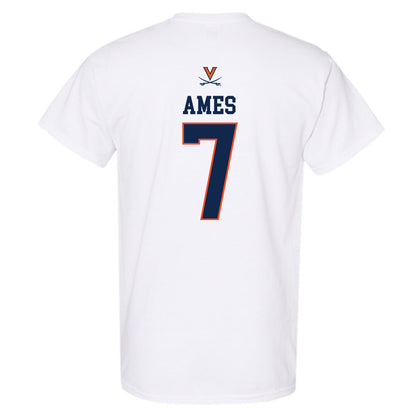 Virginia - NCAA Men's Basketball : Darrin Ames - Replica Shersey T-Shirt