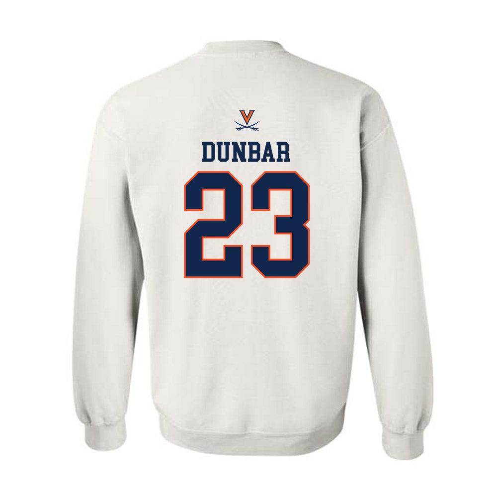 Virginia - NCAA Women's Basketball : Payton Dunbar - Replica Shersey Crewneck Sweatshirt-1