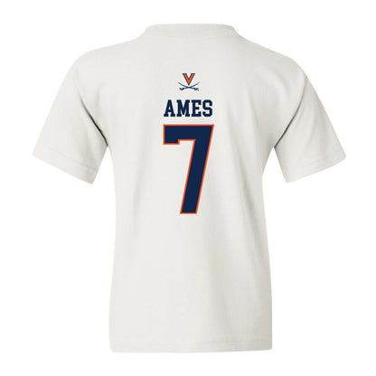 Virginia - NCAA Men's Basketball : Darrin Ames - Replica Shersey Youth T-Shirt