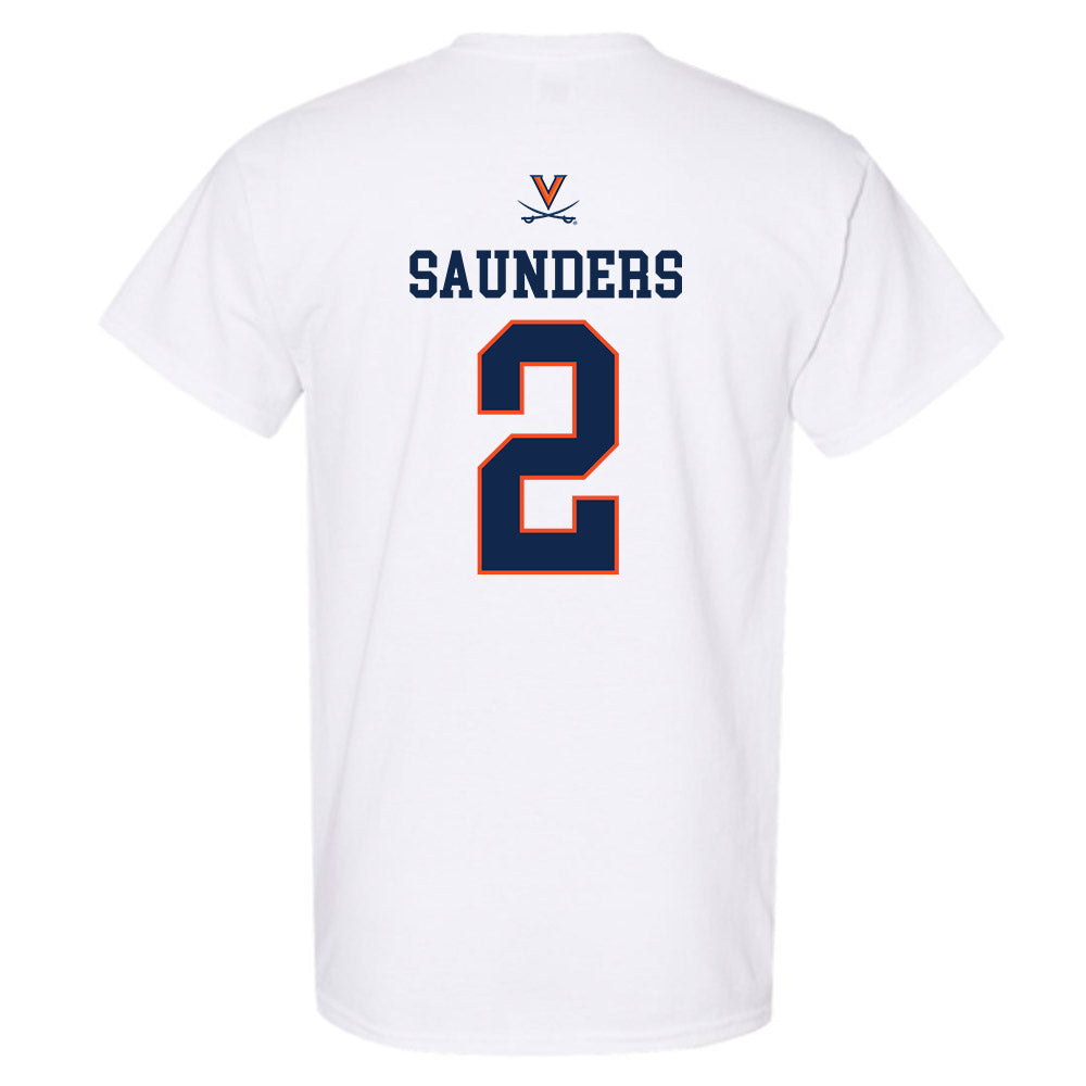 Virginia - NCAA Men's Basketball : Elijah Saunders - Replica Shersey T-Shirt