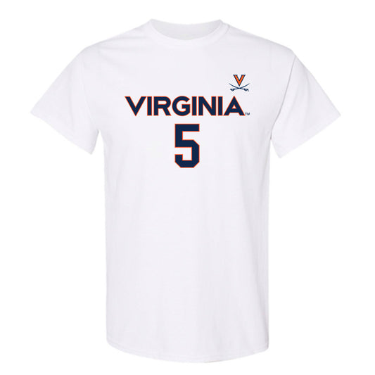 Virginia - NCAA Men's Basketball : Jacob Cofie - Replica Shersey T-Shirt