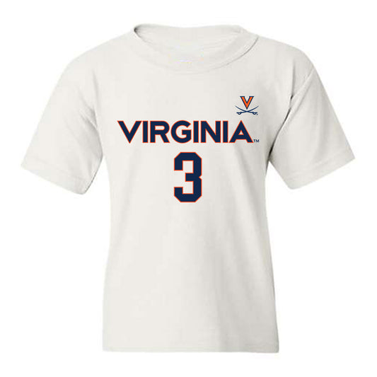 Virginia - NCAA Women's Basketball : Gabrielle White - Replica Shersey Youth T-Shirt-0