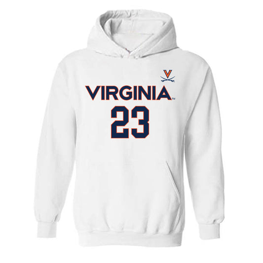 Virginia - NCAA Women's Basketball : Romi Levy - Replica Shersey Hooded Sweatshirt-0