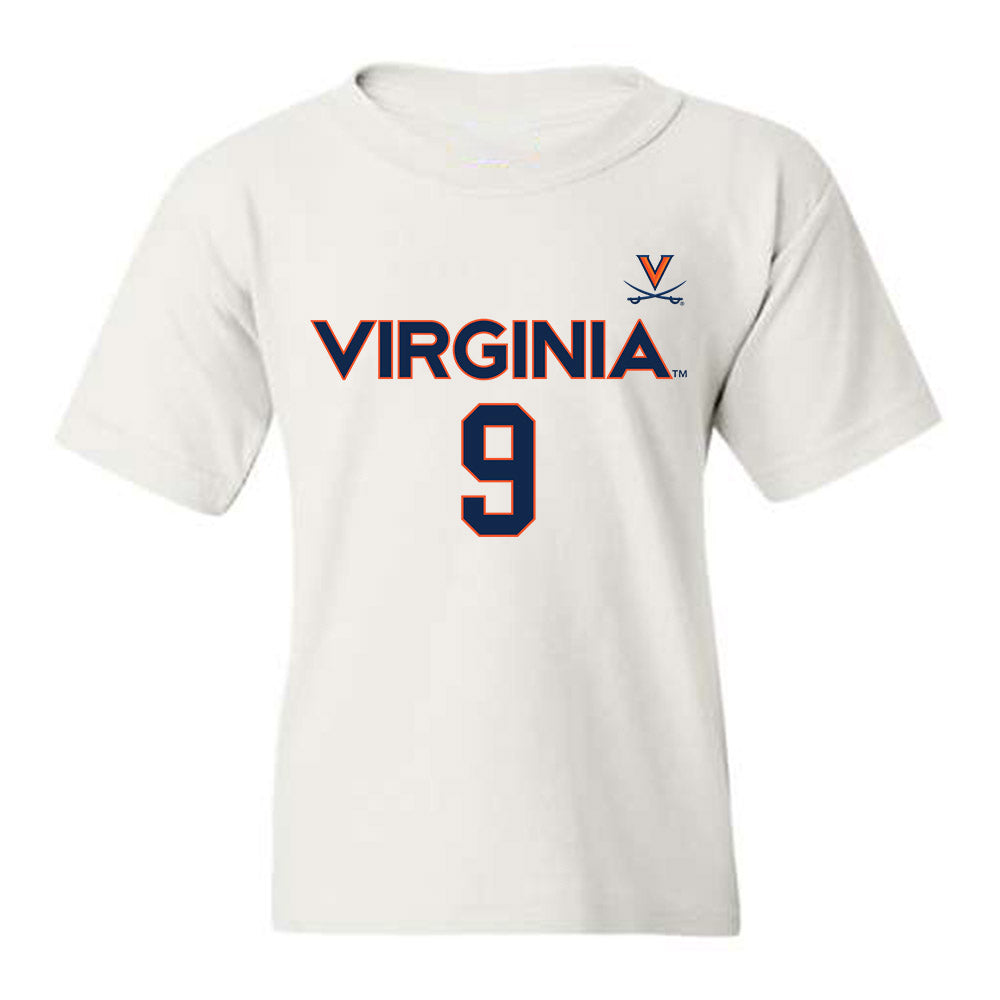 Virginia - NCAA Men's Basketball : Ishan Sharma - Replica Shersey Youth T-Shirt