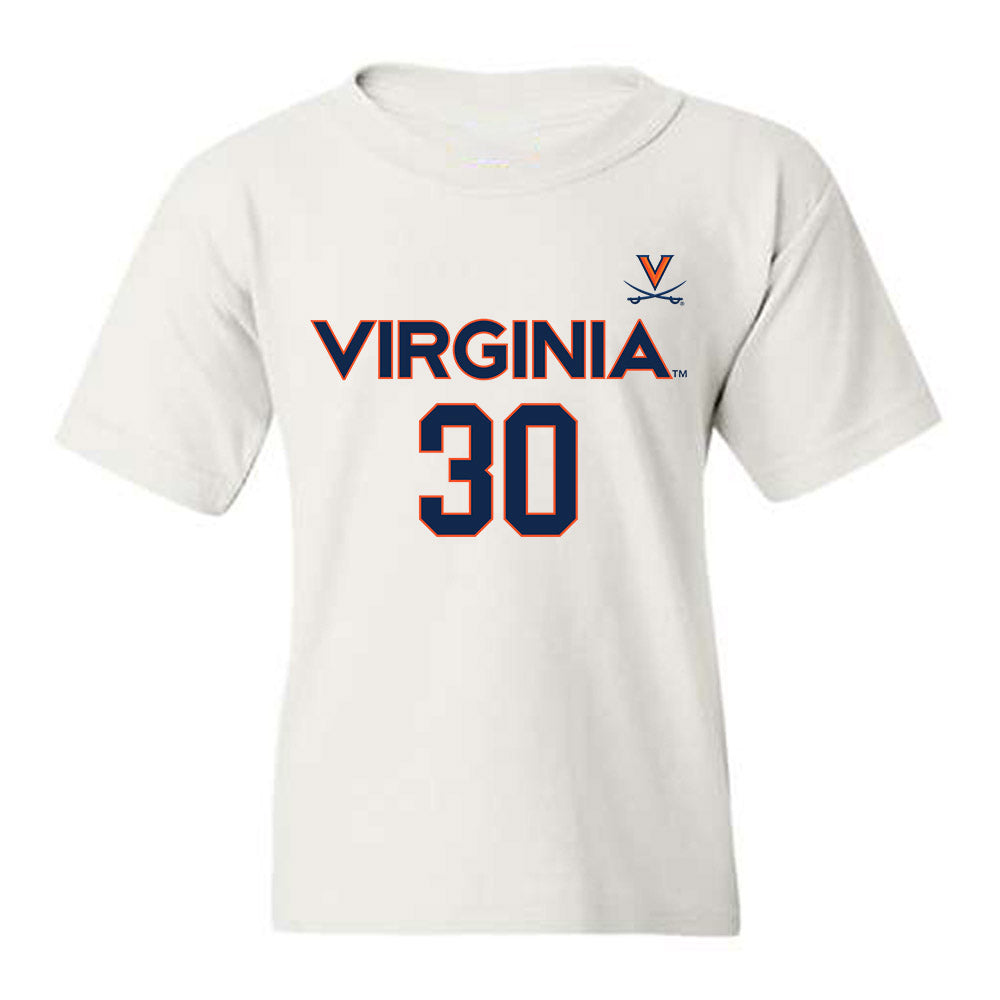 Virginia - NCAA Men's Basketball : Dallin Hall - Replica Shersey Youth T-Shirt-0