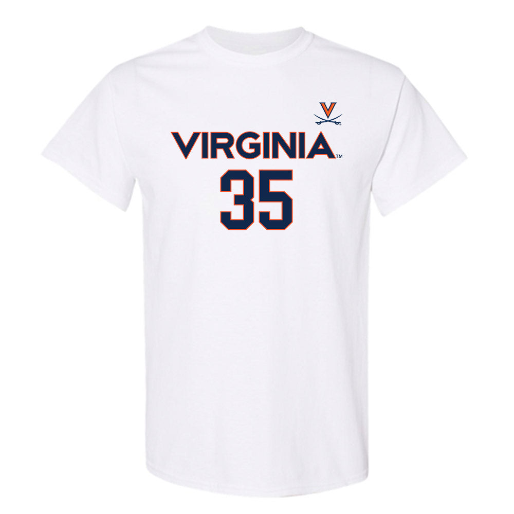Virginia - NCAA Men's Basketball : Carter Lang - Replica Shersey T-Shirt